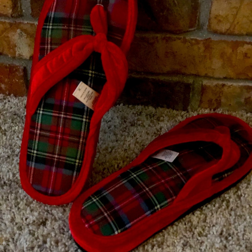 Victoria’s Secret Christmas Slippers
